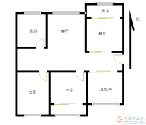 祥和小区133平米三室出售