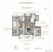 洛阳碧桂园洋房社区 140平 170平 一梯两户 好户型
